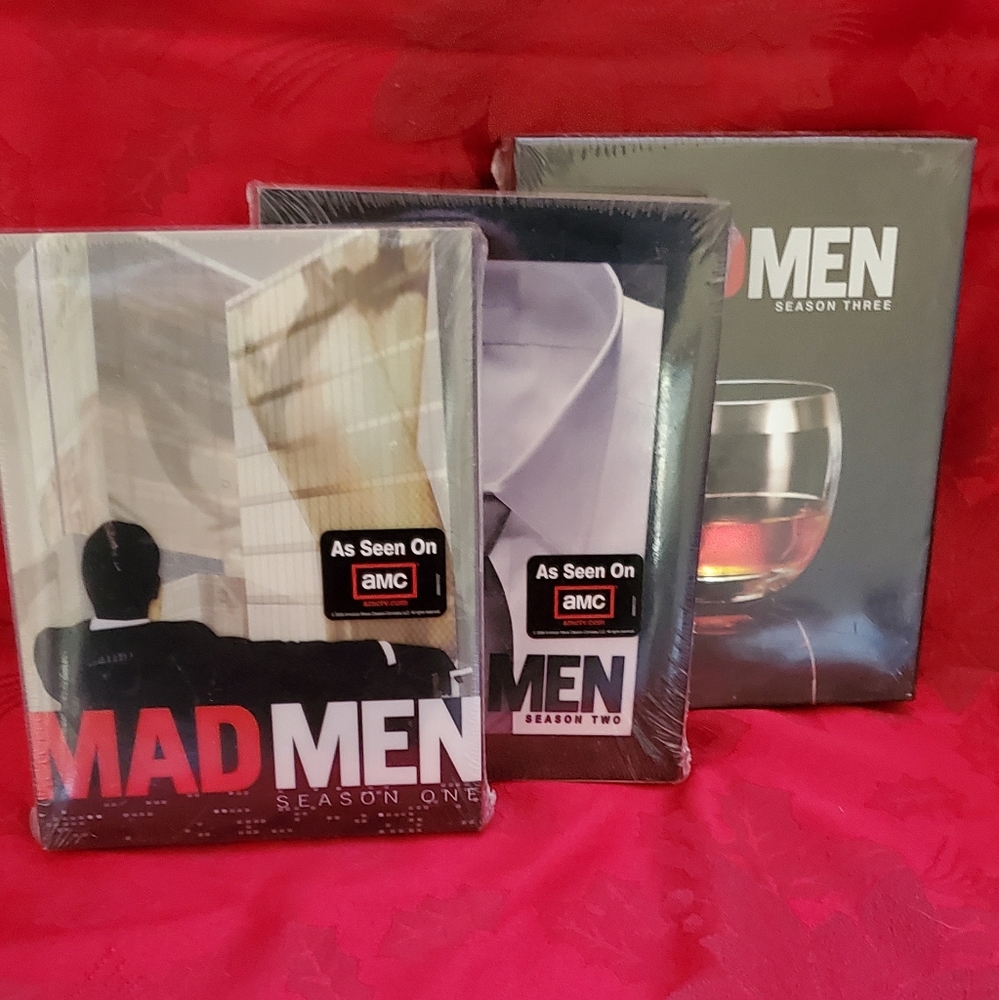 MadMen DVD Set Seasons 1, 2 & 3